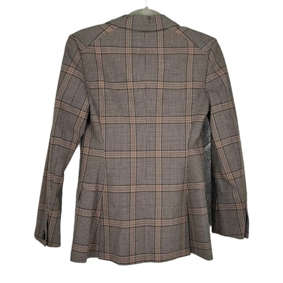 NWT Rag & Bone Bianca Wool Plaid Blazer Jacket - Picture 3 of 7
